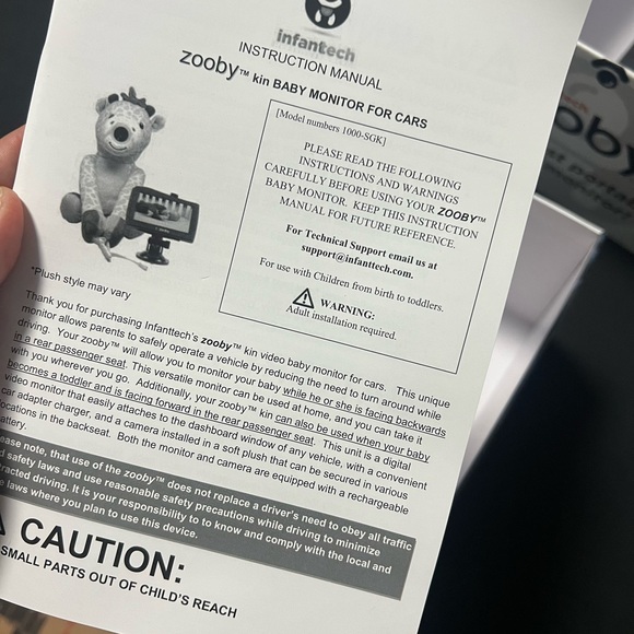 Zooby baby monitor - Picture 3 of 7